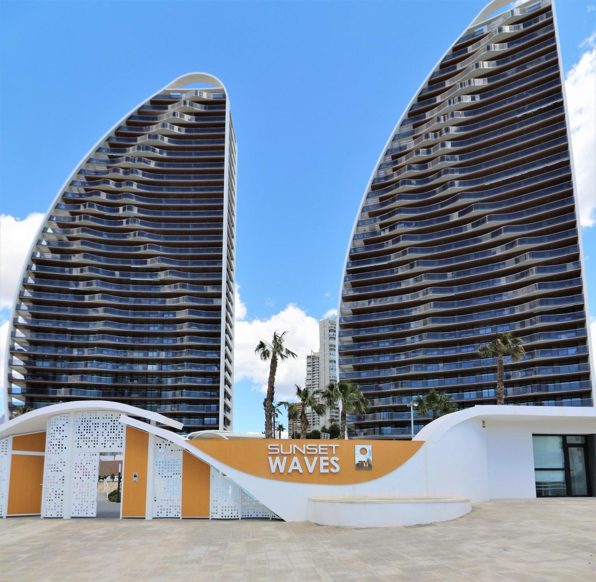 Sunset Waves Siesta Daire Benidorm Dış mekan fotoğraf